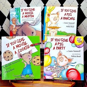 If You Give… 4-Book Hardcover Set | Numeroff + Bond Classic Series
